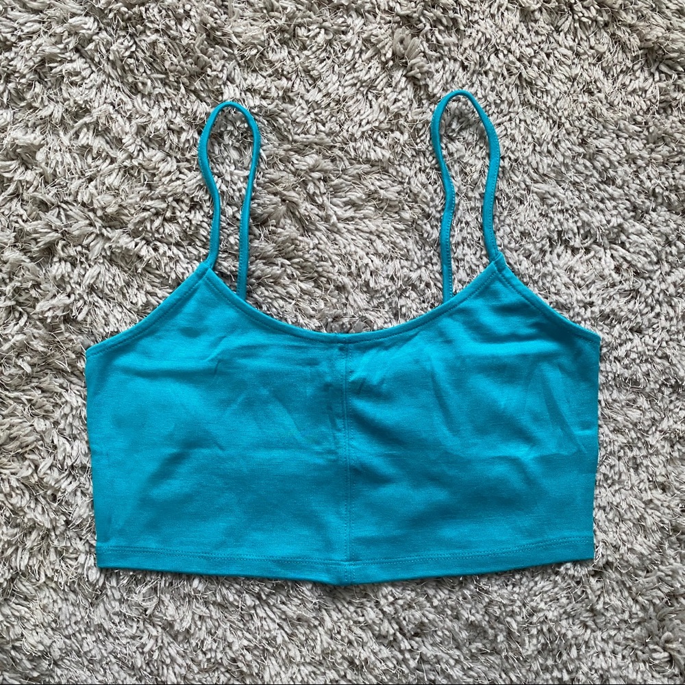 Garage Cropped Tank Top